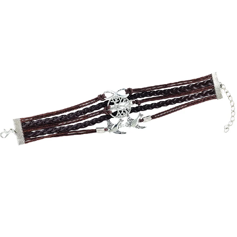 Bracelets with pave ruby for dazzling sparkle -Inspirational Bracelet