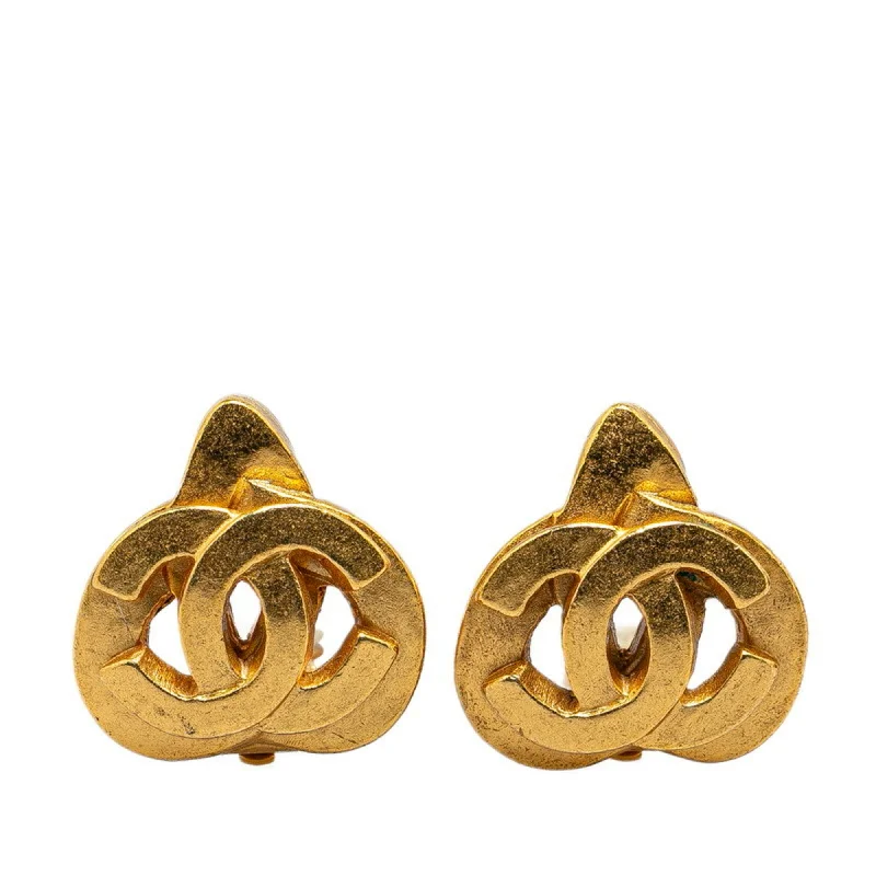 Drop Earrings for Yoga Session -Chanel  Clip Earrings (Pre-Owned)