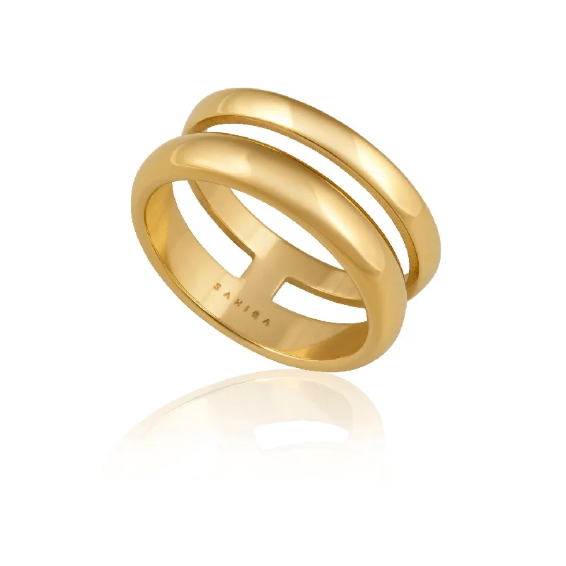 Rings with matte gold for subtle luxury -Zuma Ring