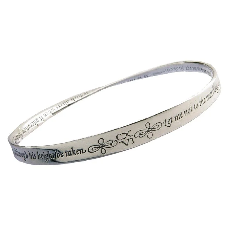 Bangles with herkimer diamonds for raw clarity -Shakespeare Sonnet Bracelet