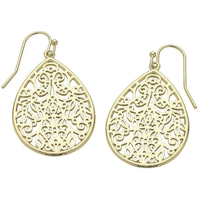 Drop Earrings for Shopping Trip -Liberte Meagan Gold Earrings