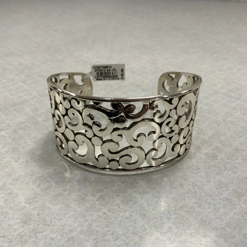 Bangles with gothic-inspired engravings for drama -Bracelet Cuff By Brighton