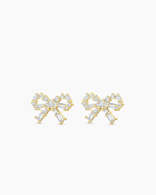 Drop Earrings for Festival Style -Fancy Bow Earrings