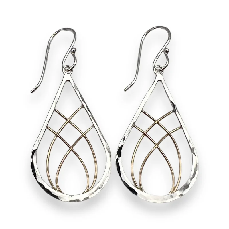 Best hoop earrings with vintage-style detailing for a nostalgic and timeless look-2064 - Encompassing Drop Dangle