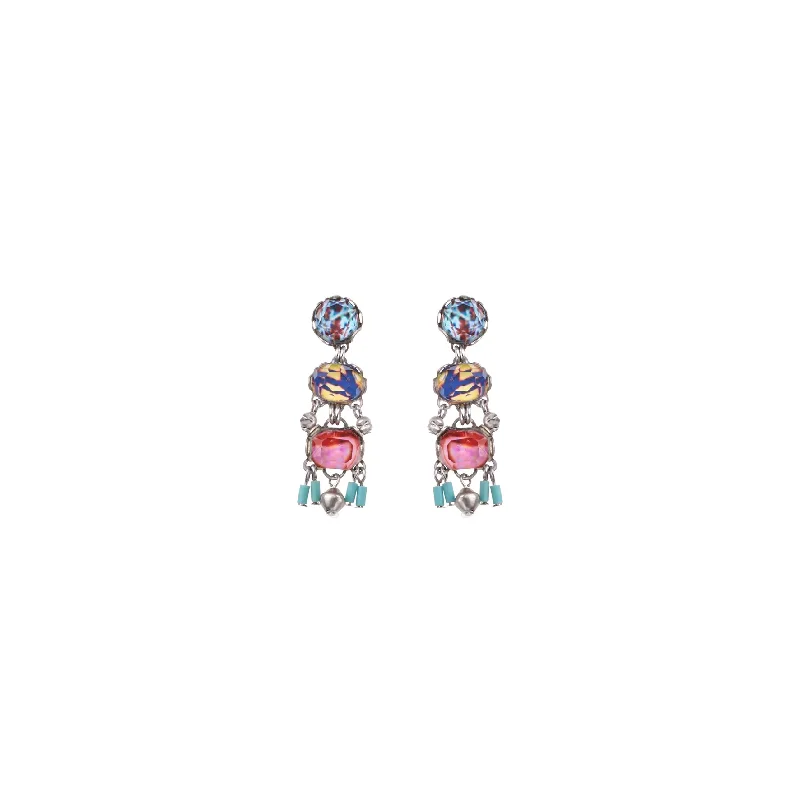 Best hoop earrings with crescent-shaped designs for a bold, moon-inspired style-Carnival Set, Hedy Earrings