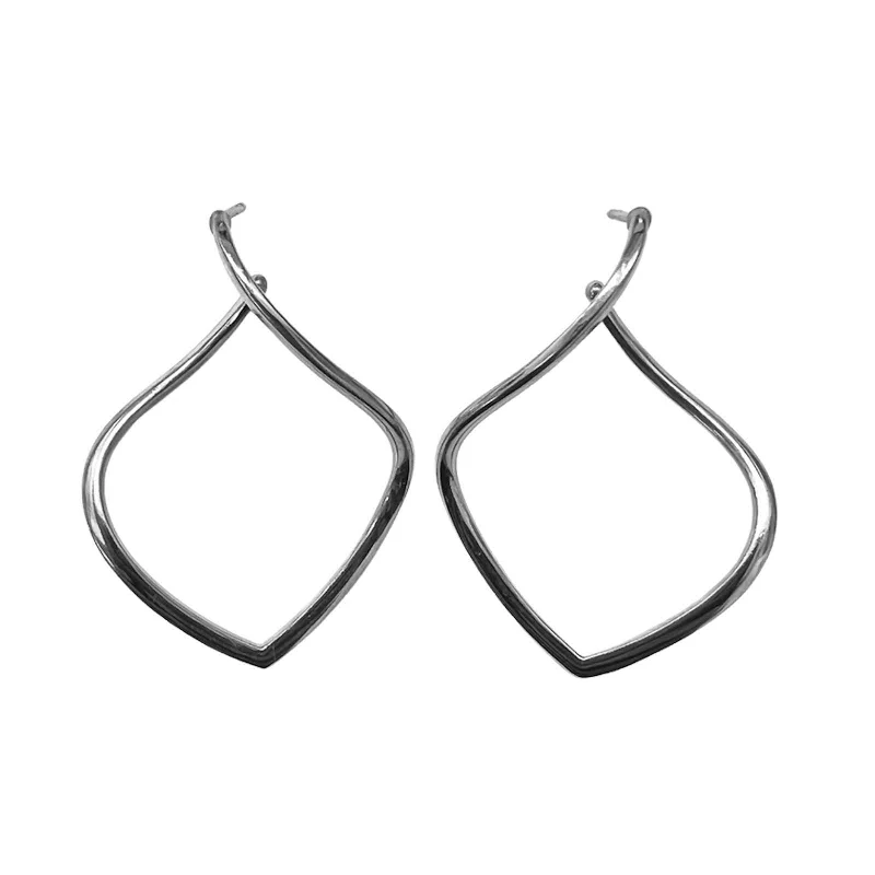 Lightweight hoop earrings for comfortable and all-day wear-Jumbo Willow Hoop Earrings