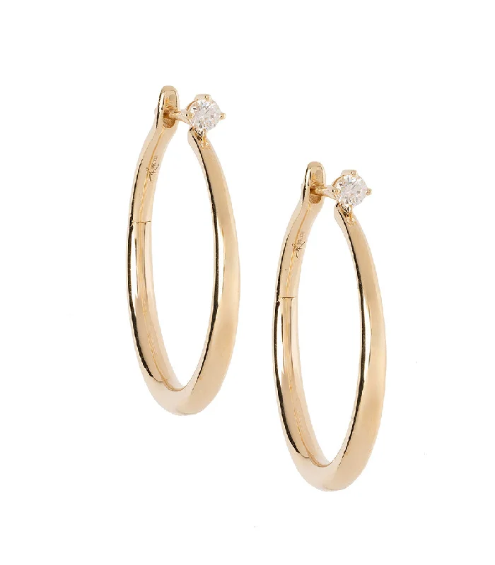 Best hoop earrings with infinity designs for a timeless and meaningful symbol-Medium Estée Hoops