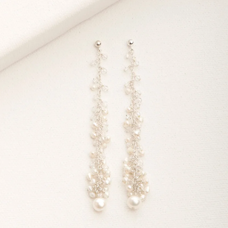 Hoop earrings with stacked layers for a bold and textured design-Icicle Cha Cha Earring