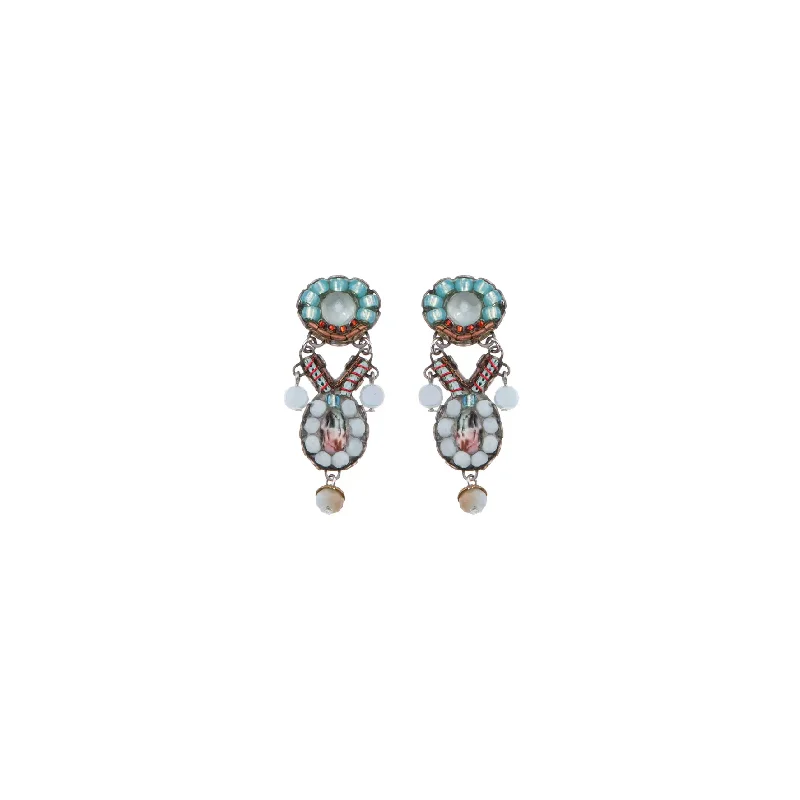 Lightweight hoop earrings for comfortable and all-day wear-Mint Flavor Set, Ayla Earrings