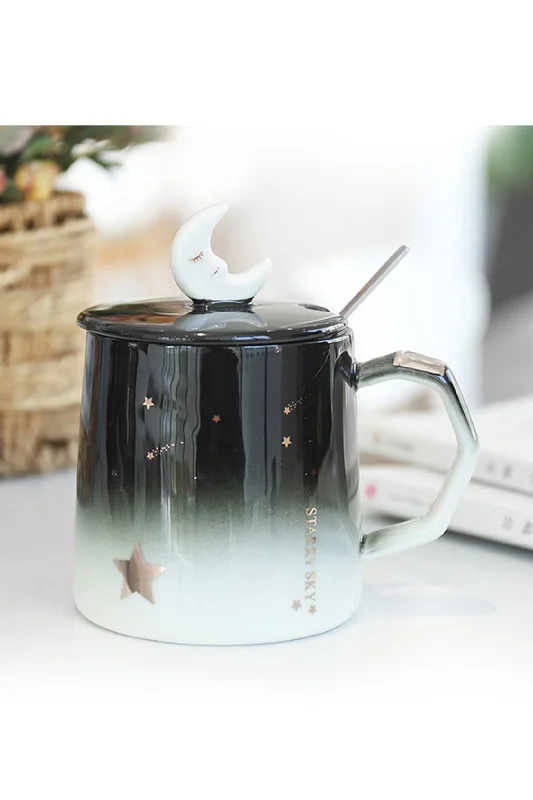 Elegant necklaces and pendants with gold chains for a chic, timeless appearance-Starry Sky Coffee Mug CGF0171 (Set of 1 pcs)